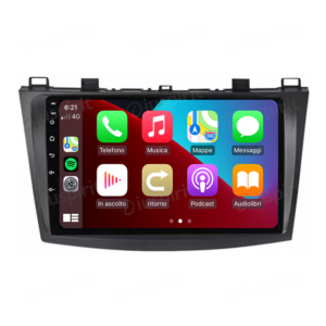 ANDROID autoradio navigatore per Mazda 3 2010-2012 CarPlay Android Auto GPS USB WI-FI Bluetooth 4G LTE