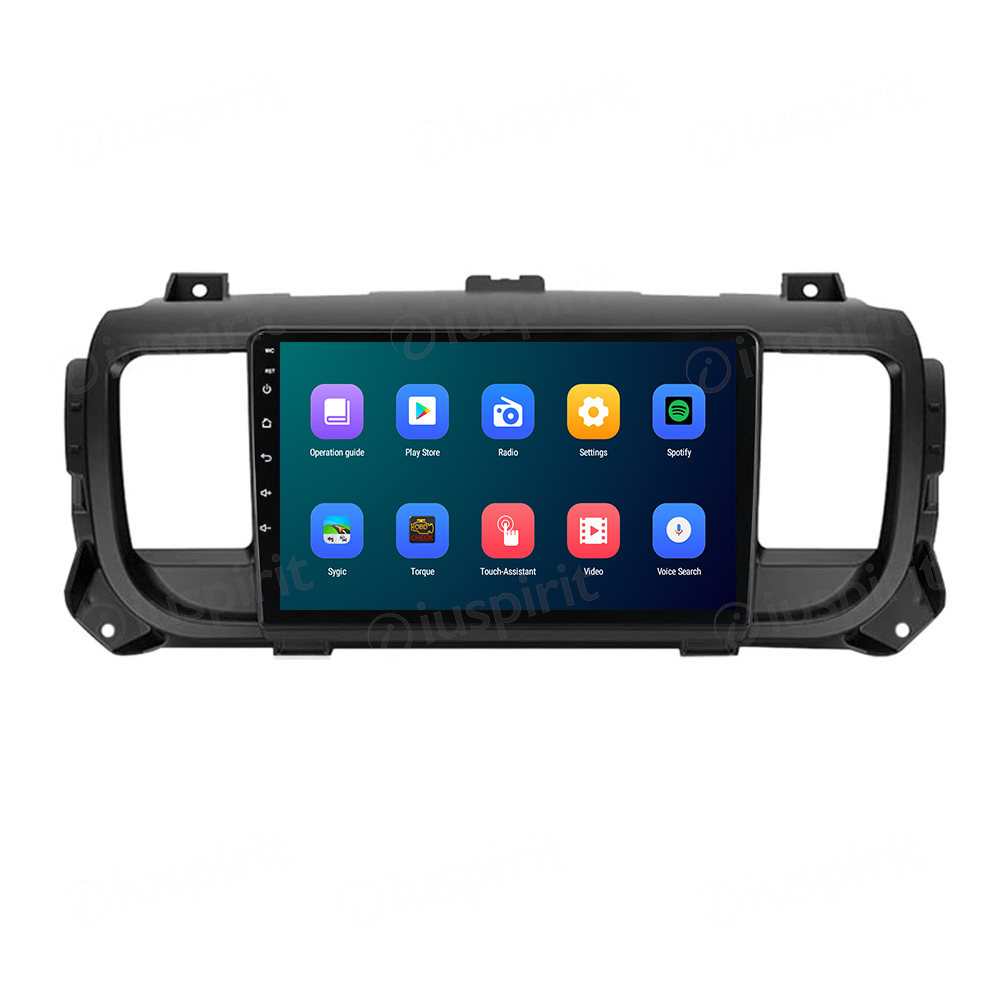 ANDROID autoradio navigatore per Citroen Jumpy 3 Citroen SpaceTourer 1 Peugeot Expert 3 Peugeot Traveler Fiat Scudo Opel Vivaro Toyota Proace CarPlay Android Auto GPS USB WI-FI Bluetooth 4G LTE - immagine 5