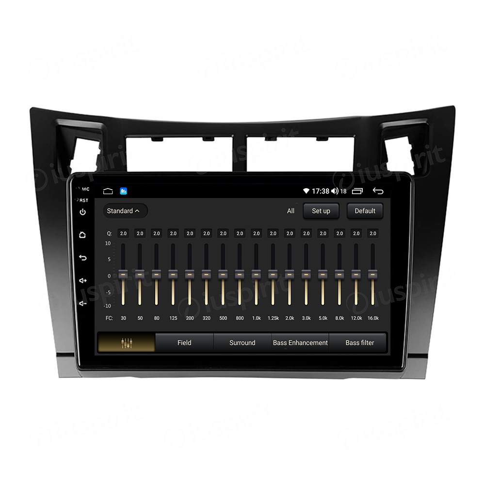 ANDROID autoradio navigatore per Toyota Yaris Daihatsu Charade 2005-2011 CarPlay Android Auto GPS USB WI-FI Bluetooth 4G LTE - immagine 3