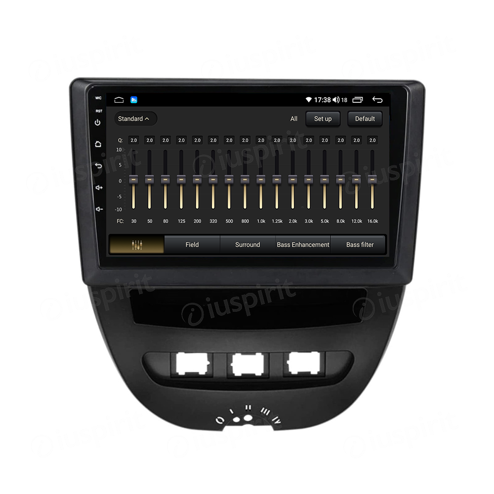 ANDROID autoradio navigatore per Peugeot 107 Citroen C1 Toyota Aygo 2005-2014 CarPlay Android Auto GPS USB WI-FI Bluetooth 4G LTE - immagine 3