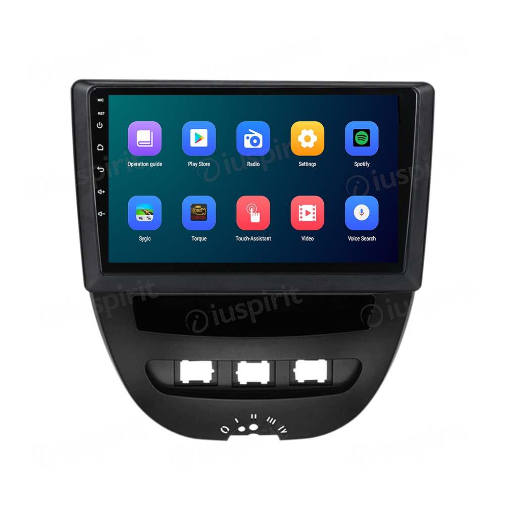 ANDROID autoradio navigatore per Peugeot 107 Citroen C1 Toyota Aygo 2005-2014 CarPlay Android Auto GPS USB WI-FI Bluetooth 4G LTE - immagine 5