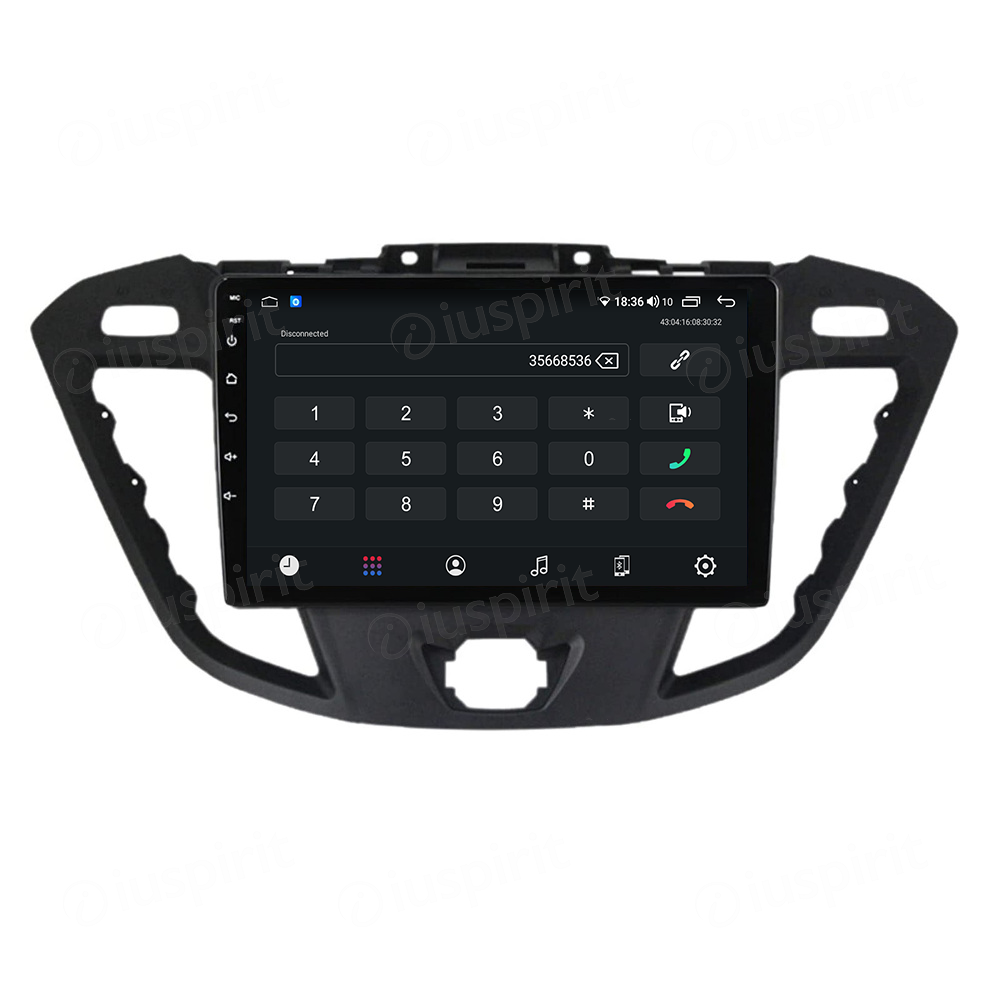 ANDROID autoradio navigatore per Ford Transit Ford Tourneo Custom 2013-2020 CarPlay Android Auto GPS USB WI-FI Bluetooth 4G LTE - immagine 2