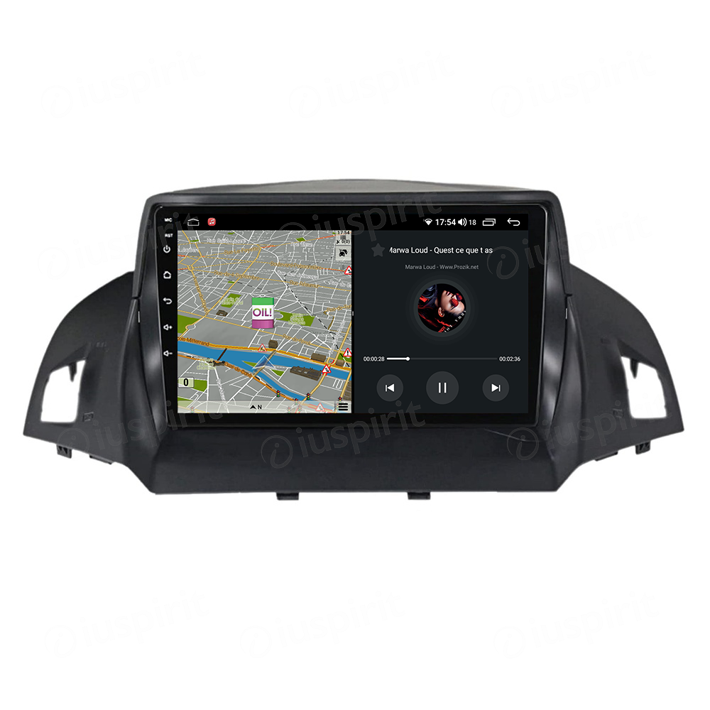ANDROID autoradio navigatore per Ford Kuga Ford C-Max 2013-2017 CarPlay Android Auto GPS USB WI-FI Bluetooth 4G LTE - immagine 4