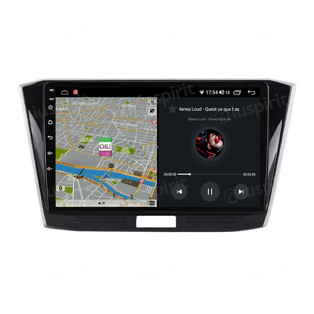 ANDROID autoradio navigatore per VW Passat B8 2015-2018 CarPlay Android Auto GPS USB WI-FI Bluetooth 4G LTE - immagine 4