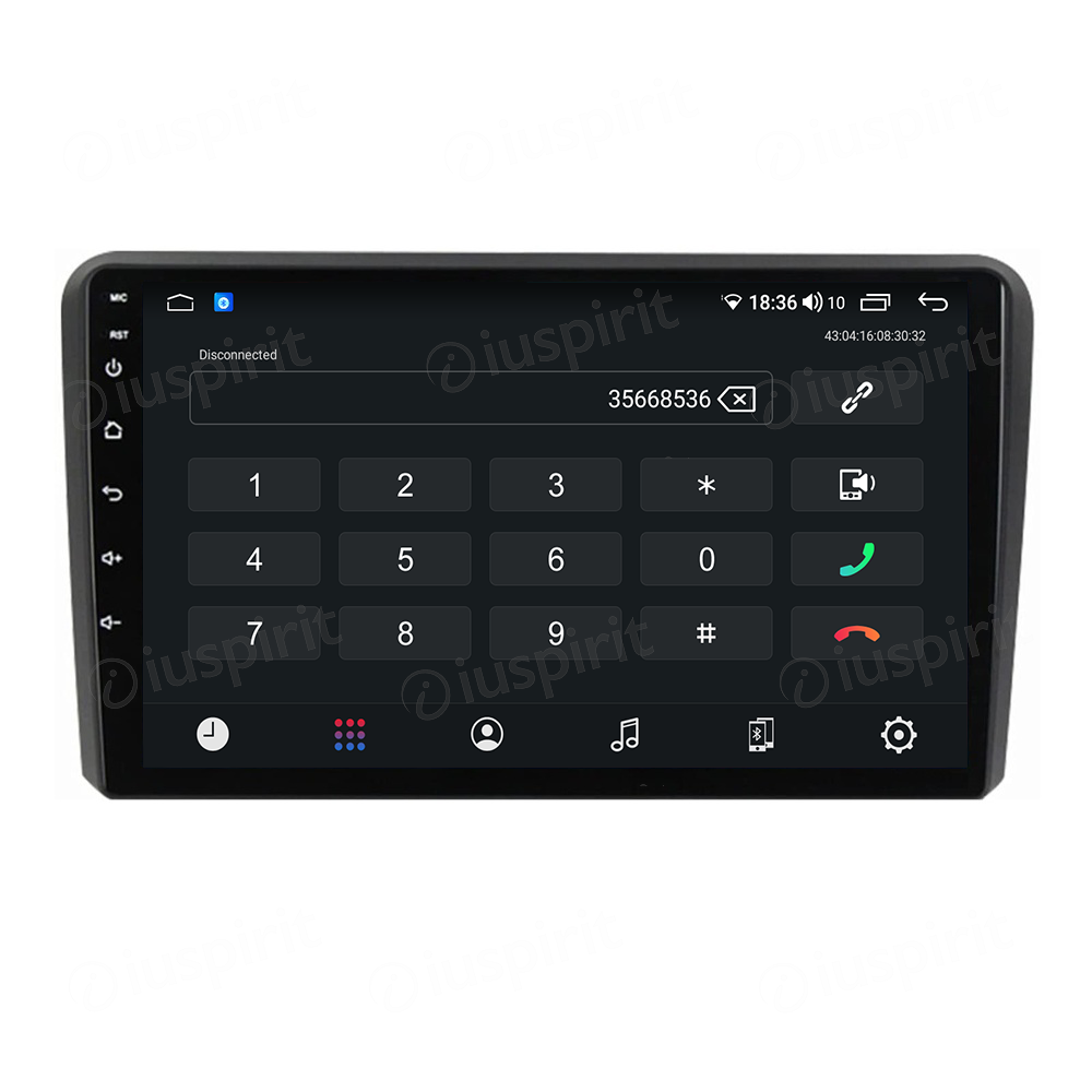 ANDROID autoradio navigatore per Audi A3 Audi S3 2002-2012 CarPlay Android Auto GPS USB WI-FI Bluetooth 4G LTE - immagine 2