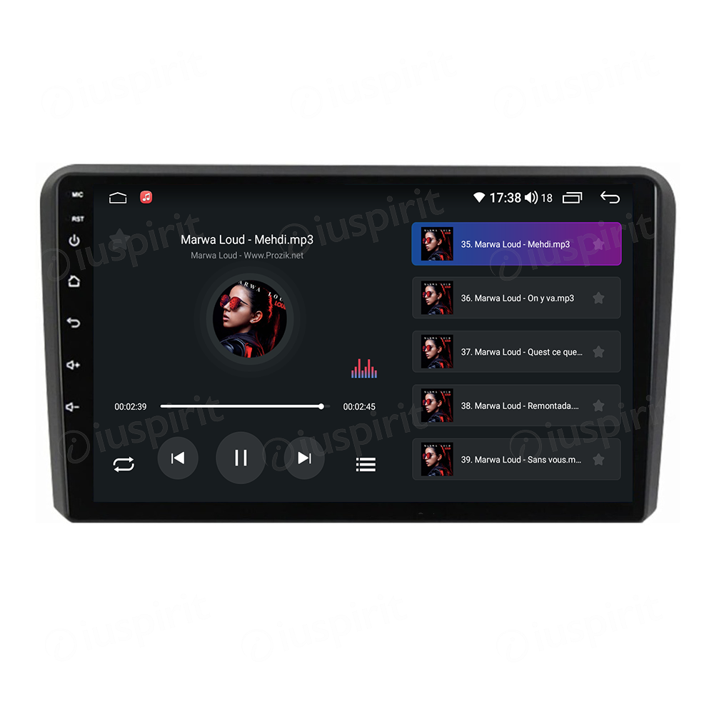 ANDROID autoradio navigatore per Audi A3 Audi S3 2002-2012 CarPlay Android Auto GPS USB WI-FI Bluetooth 4G LTE - immagine 6