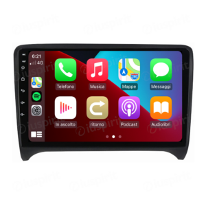 ANDROID autoradio navigatore per Audi TT 2006-2013 CarPlay Android Auto GPS USB WI-FI Bluetooth 4G LTE