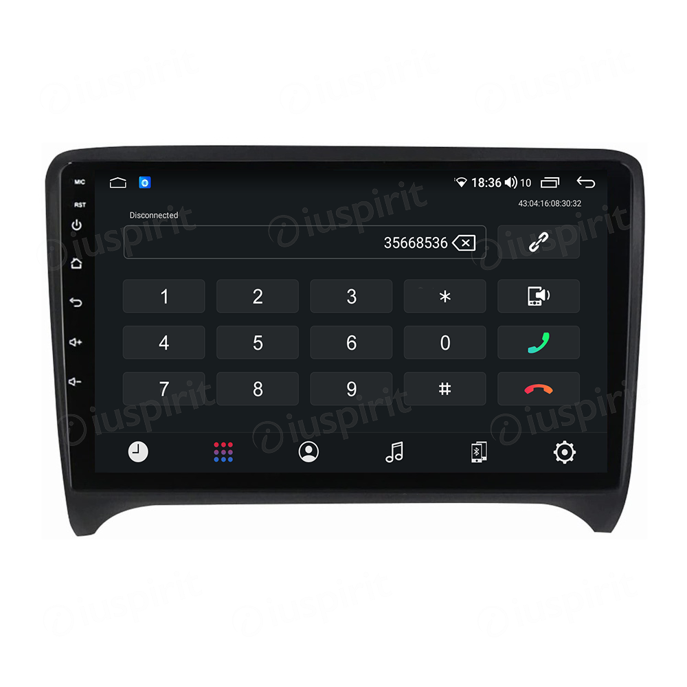 ANDROID autoradio navigatore per Audi TT 2006-2013 CarPlay Android Auto GPS USB WI-FI Bluetooth 4G LTE - immagine 2