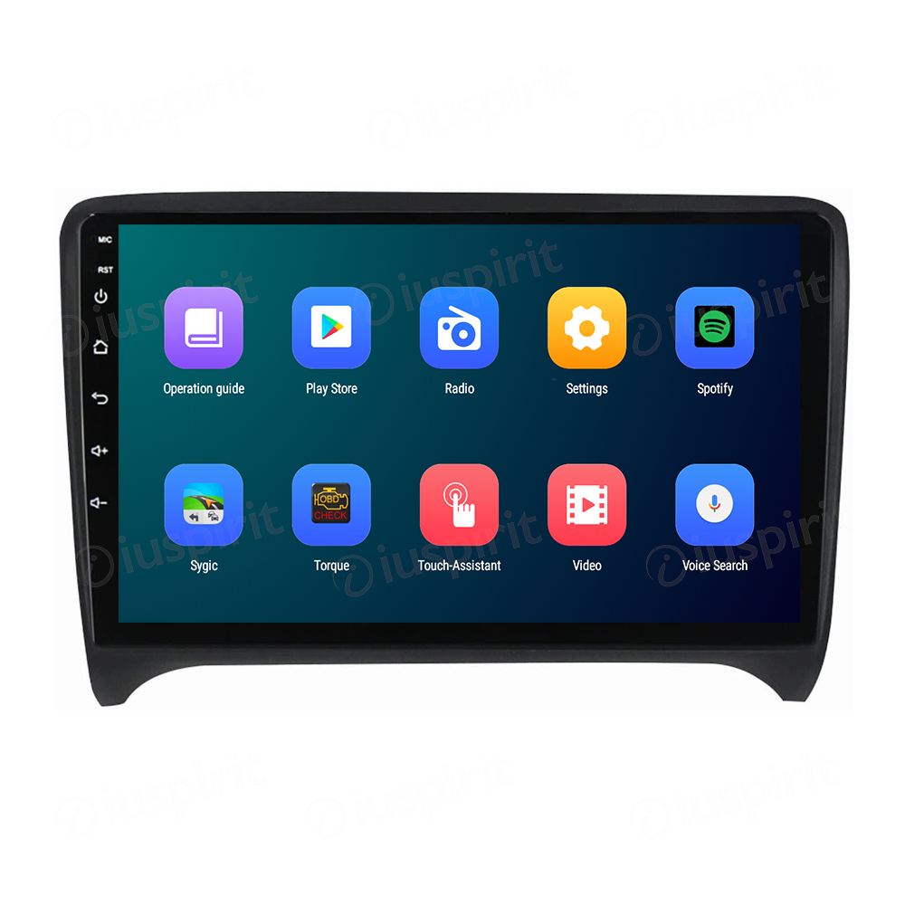 ANDROID autoradio navigatore per Audi TT 2006-2013 CarPlay Android Auto GPS USB WI-FI Bluetooth 4G LTE - immagine 5