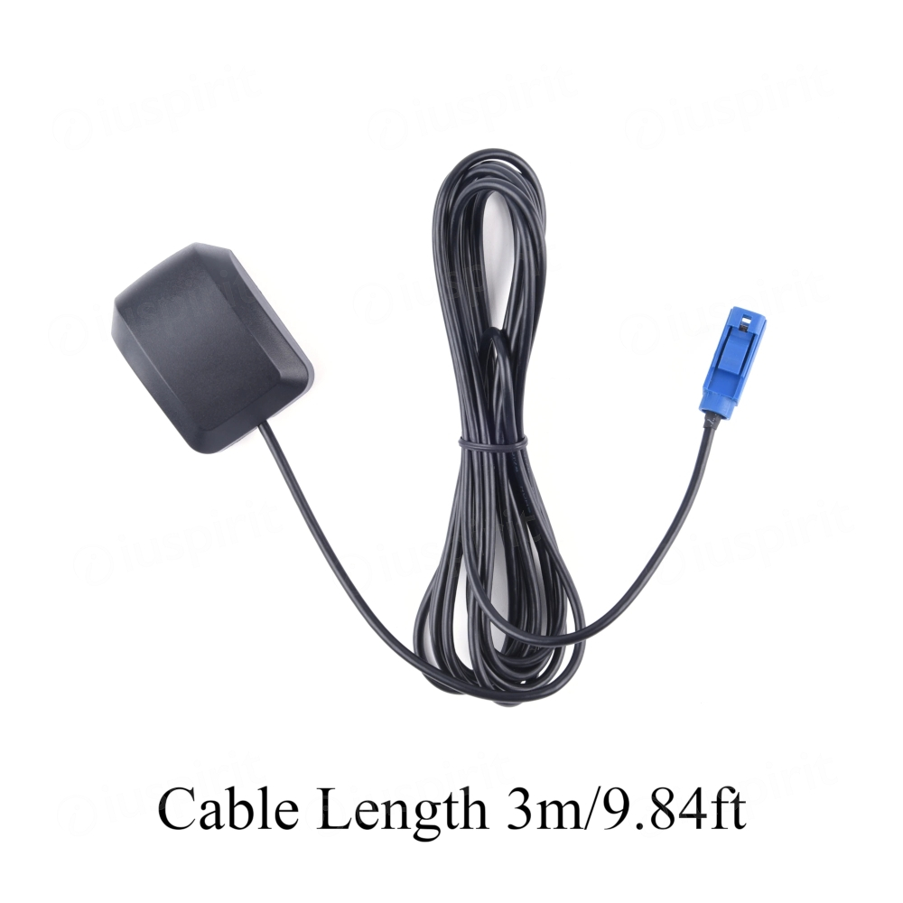 Antenna GPS connettore FAKRA per Mercedes Volkswagen Audi e autoradio aftermarket ricevitore GPS per navigatori - immagine 3