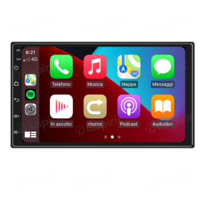 ANDROID autoradio navigatore universale CarPlay Android Auto GPS USB WI-FI Bluetooth 4G LTE