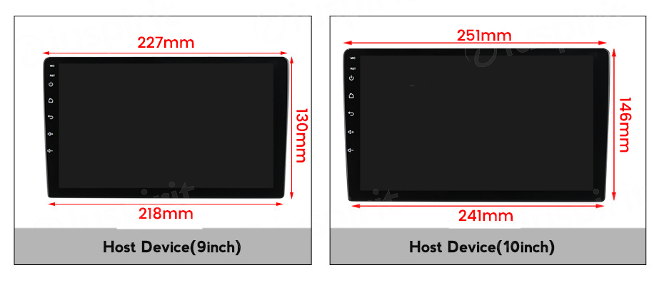 ANDROID autoradio navigatore universale 9/10.1 pollici CarPlay Android Auto GPS USB WI-FI Bluetooth 4G LTE - immagine 8