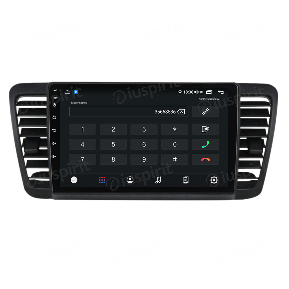 ANDROID car radio navigator for Subaru Outback Subaru Legacy 2003-2009 CarPlay Android Auto GPS USB WI-FI Bluetooth 4G LTE - Image 2