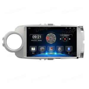 ANDROID autoradio navigatore per Toyota Yaris 2012-2017 GPS WI-FI USB Bluetooth MirrorLink