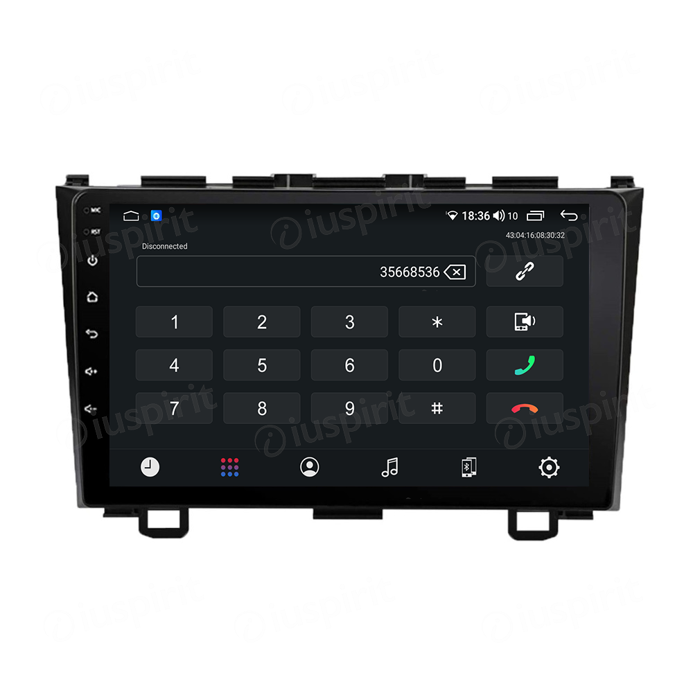 ANDROID autoradio navigatore per Honda CRV CR-V 2006-2012 CarPlay Android Auto GPS USB WI-FI Bluetooth 4G LTE - immagine 2