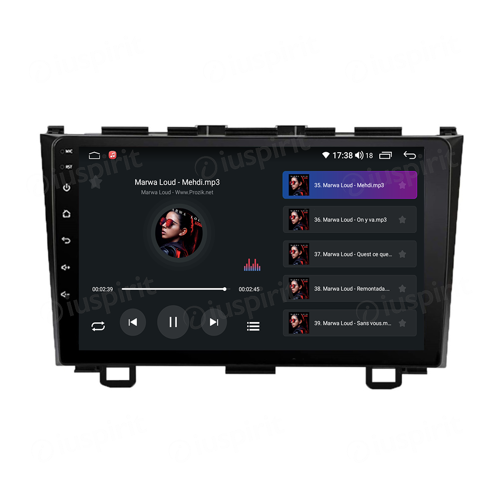 ANDROID autoradio navigatore per Honda CRV CR-V 2006-2012 CarPlay Android Auto GPS USB WI-FI Bluetooth 4G LTE - immagine 6