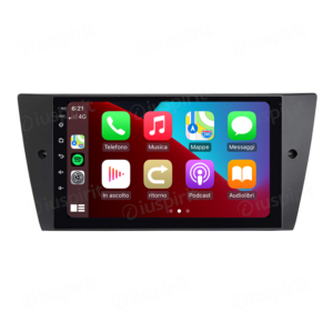 ANDROID autoradio navigatore per BMW serie 3 BMW E90 BMW E91 BMW E92 BMW E93 CarPlay Android Auto GPS USB WI-FI Bluetooth 4G LTE
