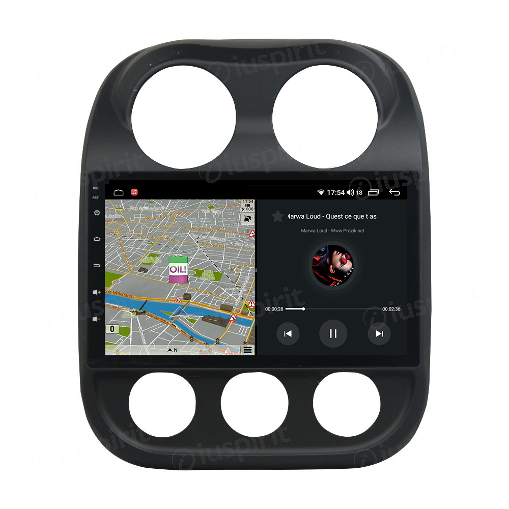 ANDROID car radio navigator for Jeep Compass Jeep Patriot 2009-2016 CarPlay Android Auto GPS USB WI-FI Bluetooth 4G LTE - Image 4