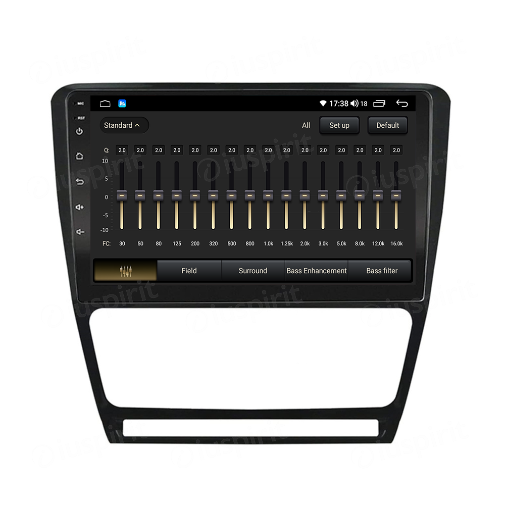 ANDROID autoradio navigatore per Skoda Octavia 2004-2013 CarPlay Android Auto GPS USB WI-FI Bluetooth 4G LTE - immagine 3