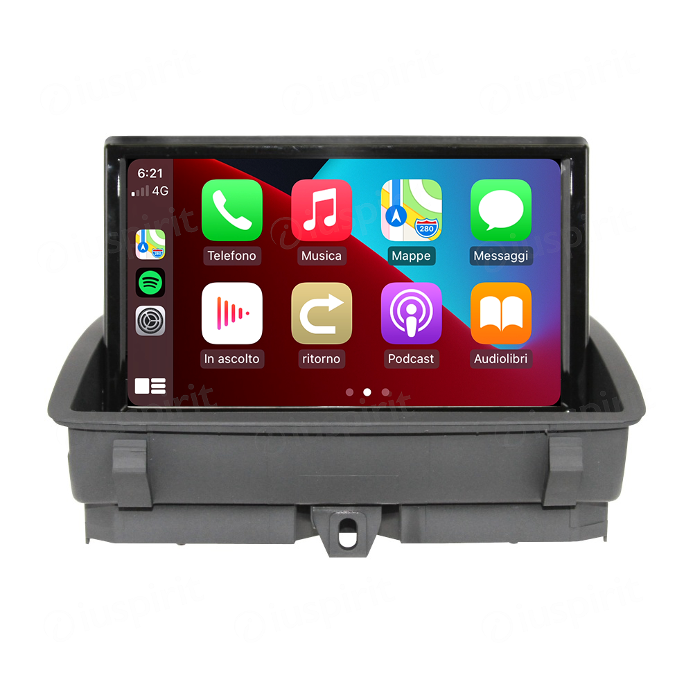 ANDROID navigatore per Audi Q3 2011-2018 CarPlay Android Auto GPS WI-FI Bluetooth 8GB RAM 64GB Octa-Core 4G LTE