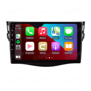 ANDROID autoradio navigatore per Toyota RAV4 RAV-4 2006-2012 CarPlay Android Auto GPS USB WI-FI Bluetooth 4G LTE