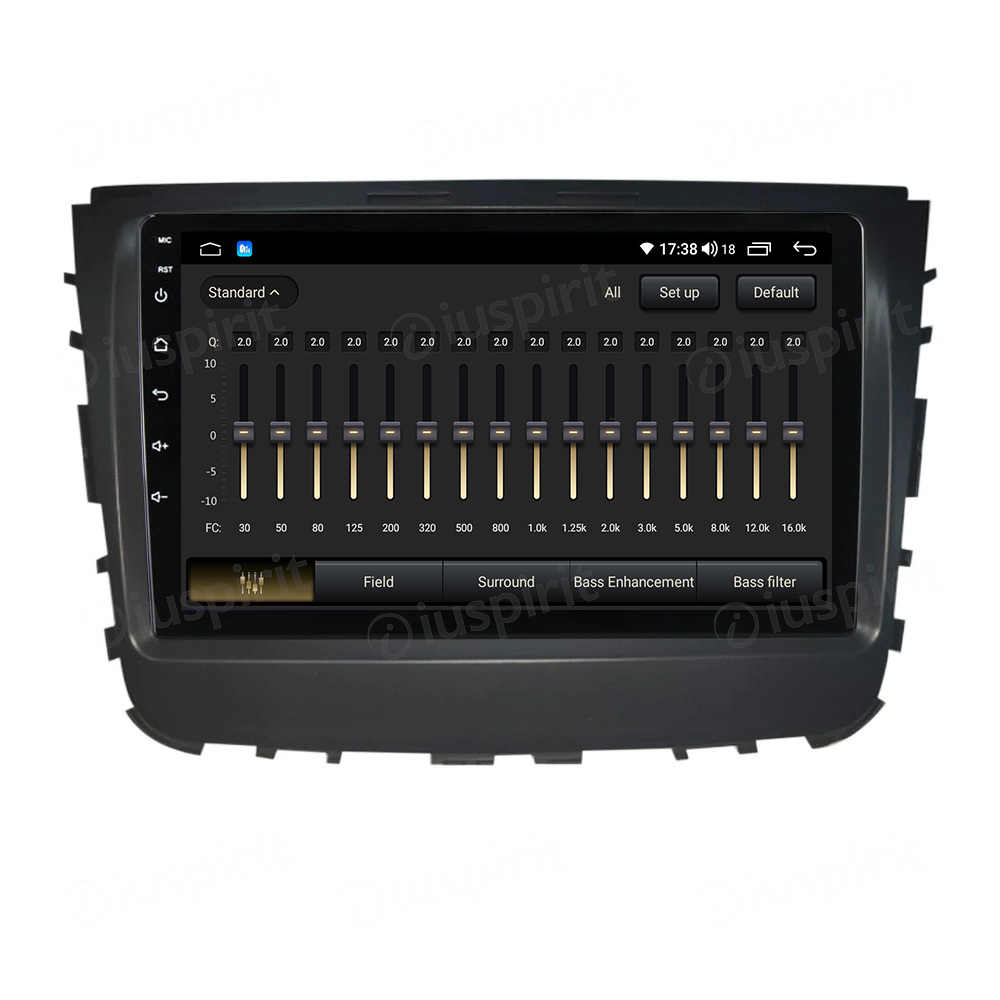 ANDROID autoradio navigatore per SsangYong Rexton 2017-2021 CarPlay Android Auto GPS USB WI-FI Bluetooth 4G LTE - immagine 3