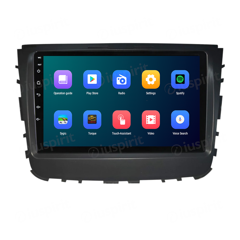 ANDROID autoradio navigatore per SsangYong Rexton 2017-2021 CarPlay Android Auto GPS USB WI-FI Bluetooth 4G LTE - immagine 5