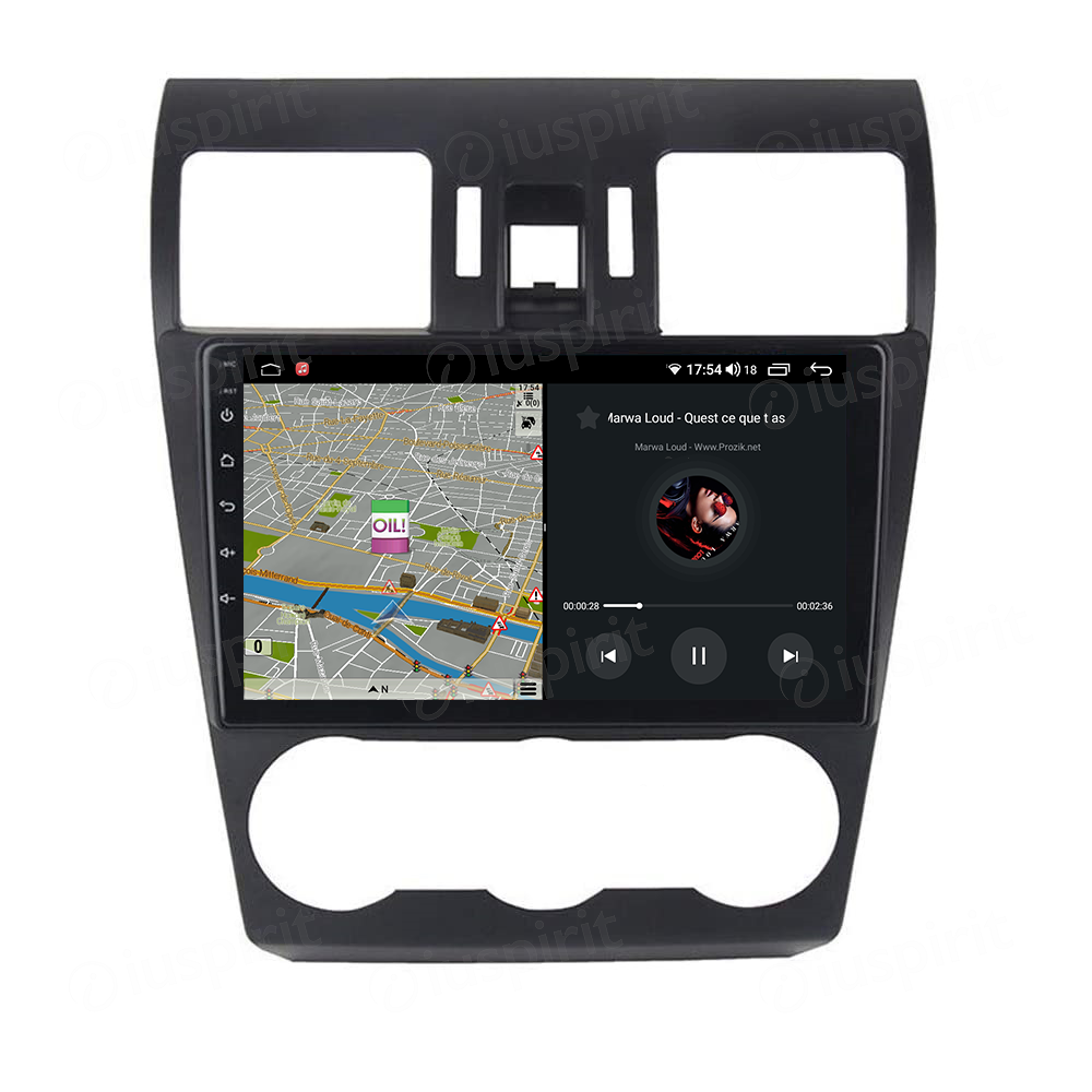 ANDROID autoradio navigatore per Subaru Forester SJ XV WRX Subaru Impreza 2014-2015 CarPlay Android Auto GPS USB WI-FI Bluetooth 4G LTE - immagine 4