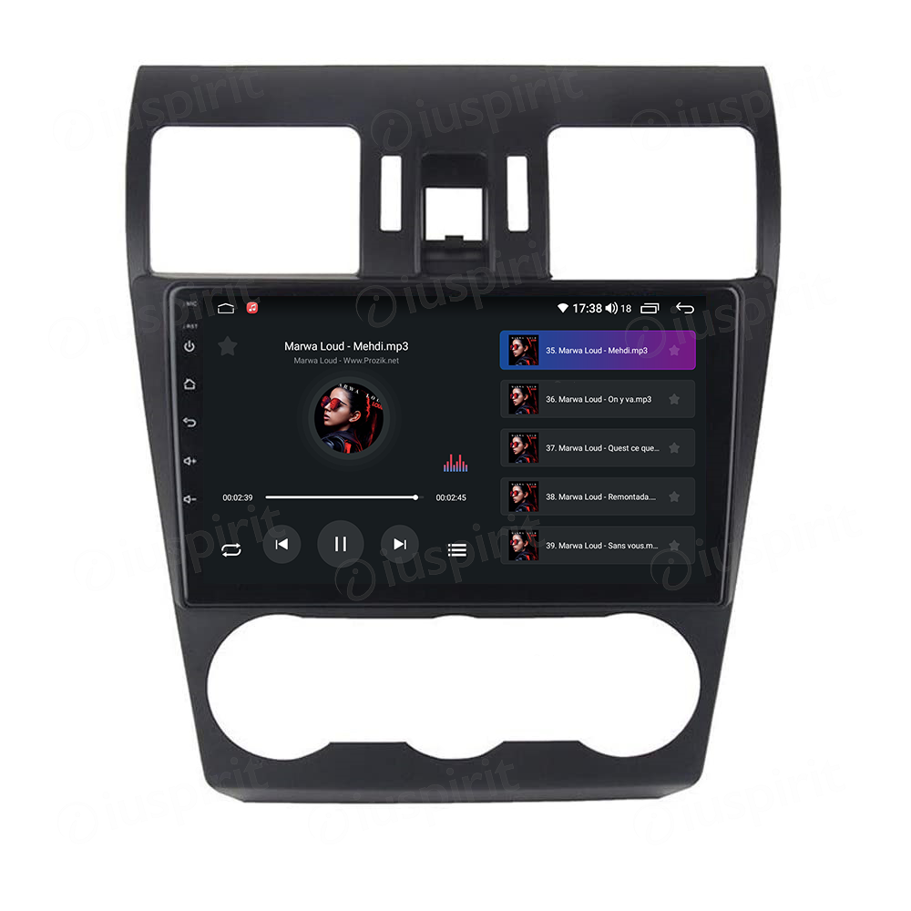ANDROID autoradio navigatore per Subaru Forester SJ XV WRX Subaru Impreza 2014-2015 CarPlay Android Auto GPS USB WI-FI Bluetooth 4G LTE - immagine 6