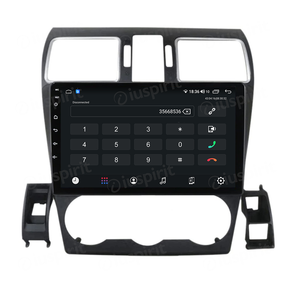 ANDROID autoradio navigatore per Subaru Forester SJ XV WRX Subaru Impreza Subaru Levorg 2016-2018 CarPlay Android Auto GPS USB WI-FI Bluetooth 4G LTE - immagine 2