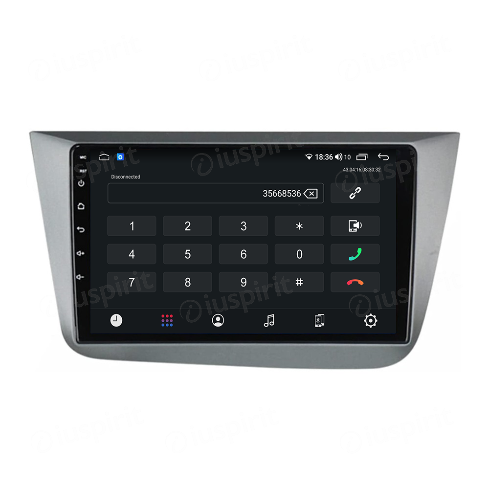 ANDROID autoradio navigatore per Seat Altea 5P 2004-2015 Seat Toledo 5P III 3 2004-2009 CarPlay Android Auto GPS USB WI-FI Bluetooth 4G LTE - immagine 2