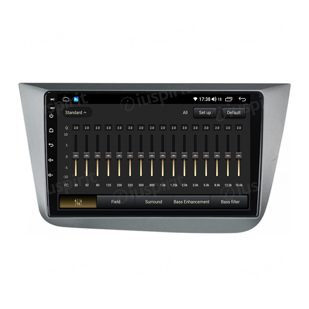 ANDROID autoradio navigatore per Seat Altea 5P 2004-2015 Seat Toledo 5P III 3 2004-2009 CarPlay Android Auto GPS USB WI-FI Bluetooth 4G LTE - immagine 3