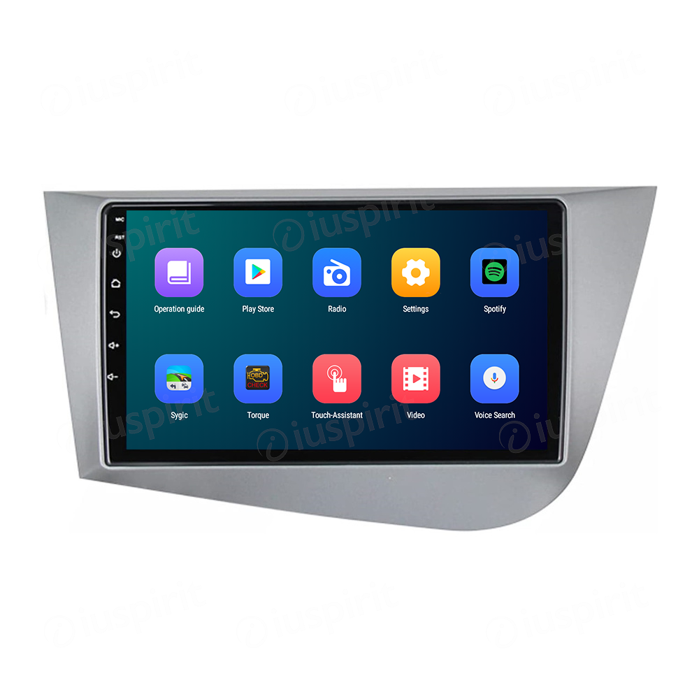 ANDROID autoradio navigatore per Seat Leon 2 MK2 2005-2012 CarPlay Android Auto GPS USB WI-FI Bluetooth 4G LTE - immagine 5