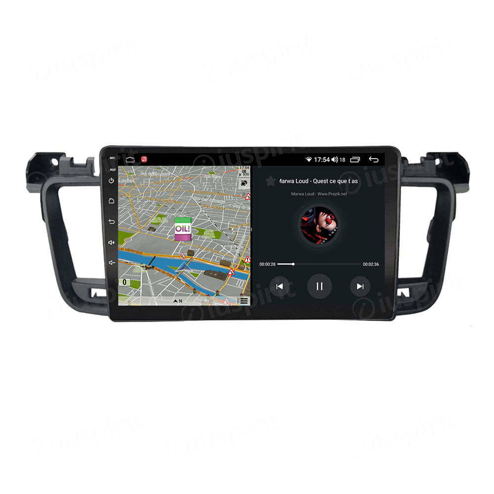 ANDROID autoradio navigatore per Peugeot 508 2011-2017 CarPlay Android Auto GPS USB WI-FI Bluetooth 4G LTE - immagine 4