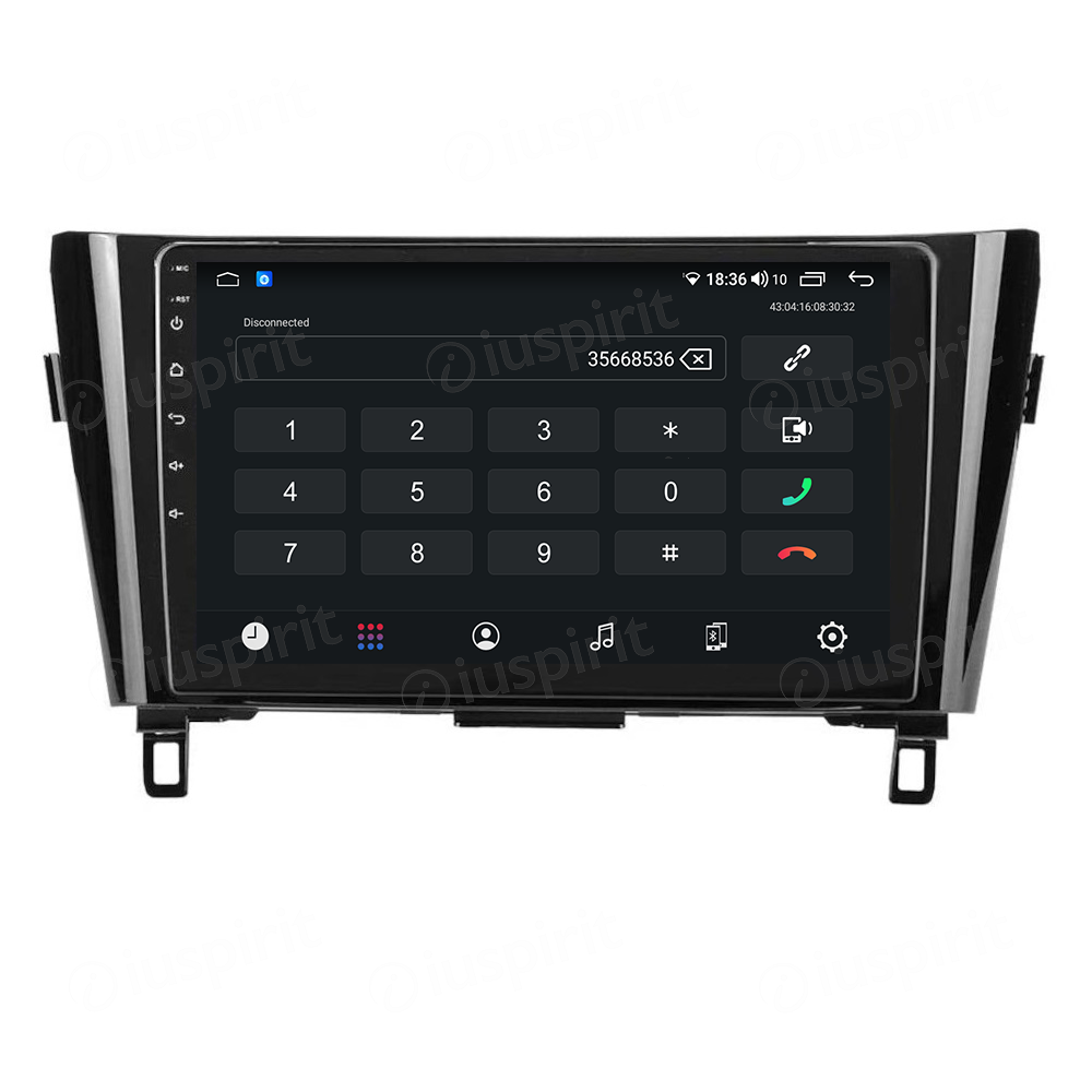 ANDROID car navigation system for Nissan Qashqai J11 2 Nissan X-Trail Nissan Rogue 2014-2020 CarPlay Android Auto GPS USB WI-FI Bluetooth 4G LTE - Image 2