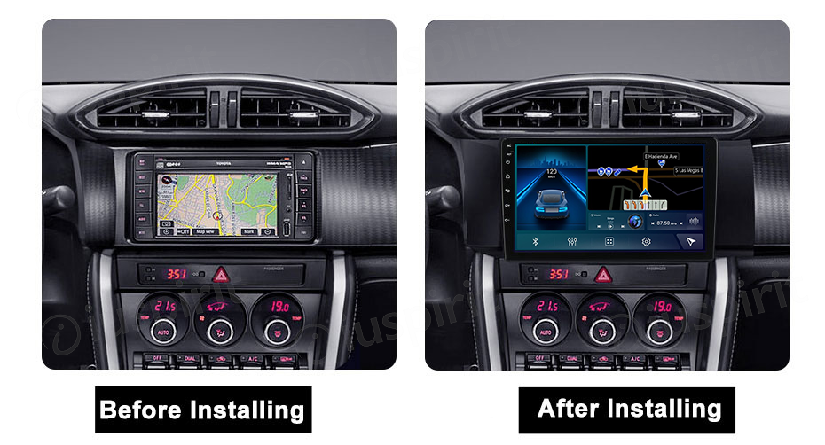 ANDROID autoradio navigatore per Subaru BRZ Toyota GT 86 2012-2016 CarPlay Android Auto GPS USB WI-FI Bluetooth 4G LTE - immagine 7