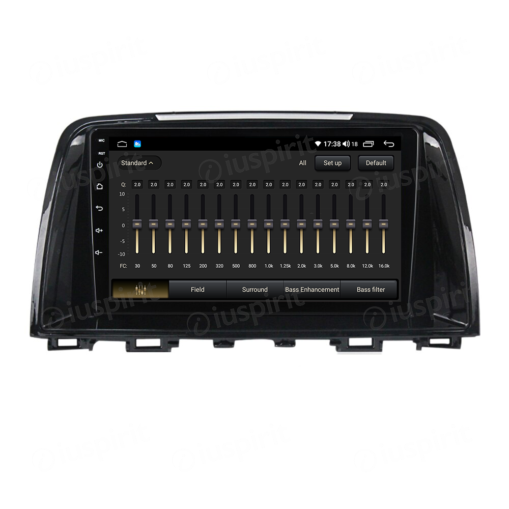 ANDROID autoradio navigatore per Mazda 6 2013-2017 CarPlay Android Auto GPS USB WI-FI Bluetooth 4G LTE - immagine 3