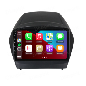 ANDROID autoradio navigatore per Hyundai IX35 2009-2015 CarPlay Android Auto GPS USB WI-FI Bluetooth 4G LTE