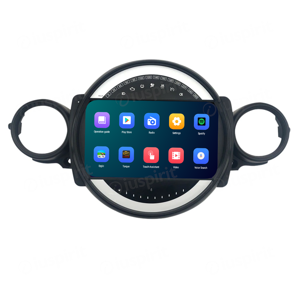 ANDROID autoradio navigatore per MINI COOPER R56 R60 2007-2015 CarPlay Android Auto GPS USB WI-FI Bluetooth 4G LTE - immagine 3