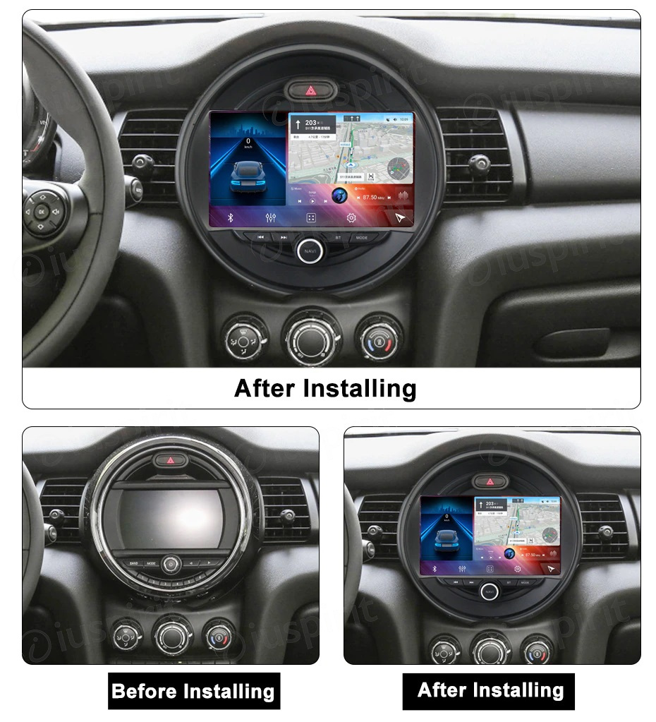 ANDROID car navigation system for MINI COOPER R55 R56 2014-2020 CarPlay Android Car GPS USB WI-FI Bluetooth 4G LTE - Image 6