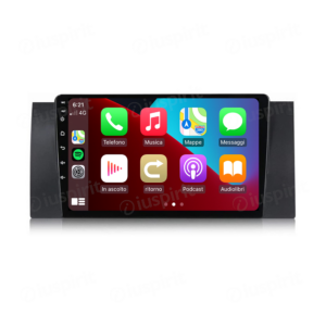 ANDROID autoradio navigatore per BMW E39 BMW X5 E53 BMW M5 BMW E38 CarPlay Android Auto GPS USB WI-FI Bluetooth 4G LTE