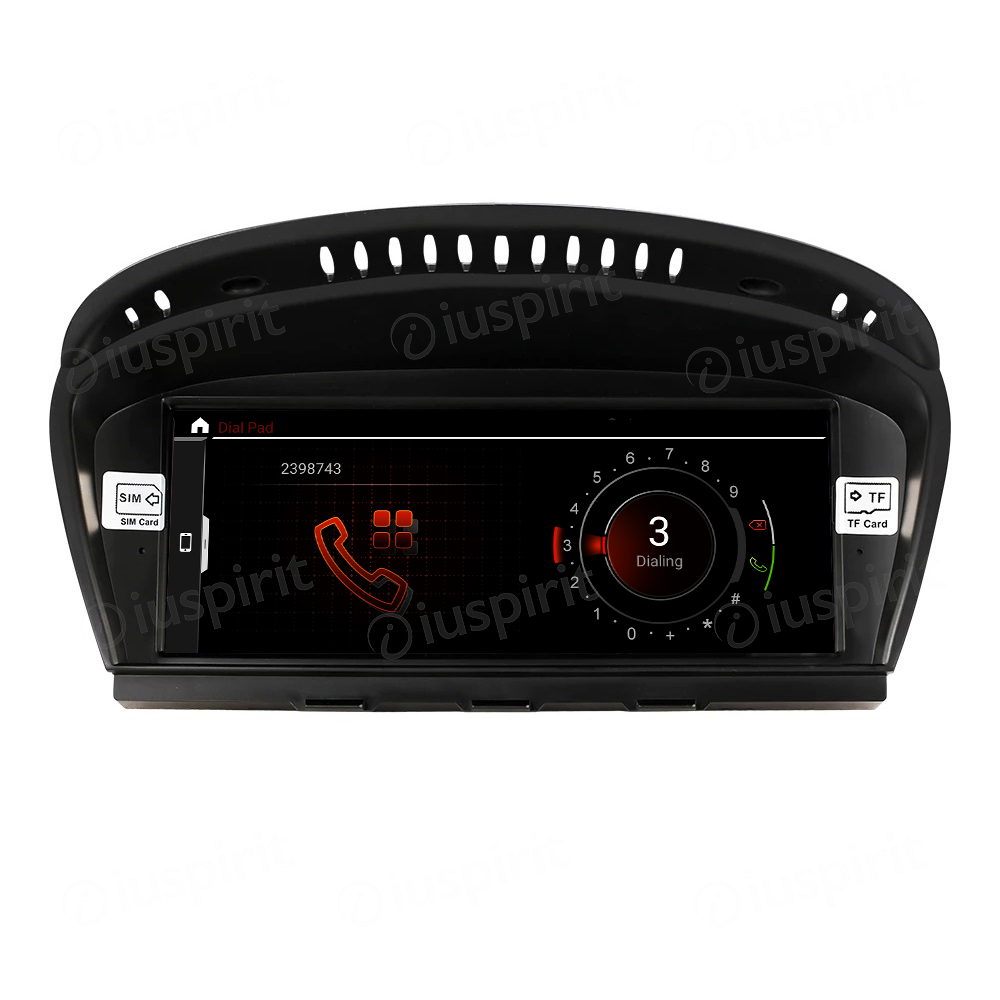 ANDROID navigatore per BMW Serie 3 E90 E91 E92 E93 BMW Serie 5 E60 E63 E64 Sistema originale CIC WI-FI GPS 4G LTE Bluetooth MirrorLink 4GB RAM 64GB ROM - immagine 3