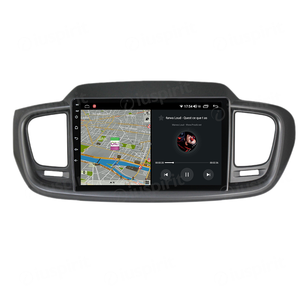 ANDROID autoradio navigatore per Kia Sorento 2015-2017 CarPlay Android Auto GPS USB WI-FI Bluetooth 4G LTE - immagine 4