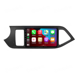 ANDROID autoradio navigatore per Kia Picanto 2011-2016 CarPlay Android Auto GPS USB WI-FI Bluetooth 4G LTE