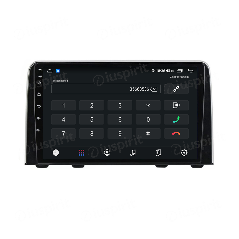 ANDROID autoradio navigatore per Honda CRV CR-V 2017-2018 CarPlay Android Auto GPS USB WI-FI Bluetooth 4G LTE - immagine 2