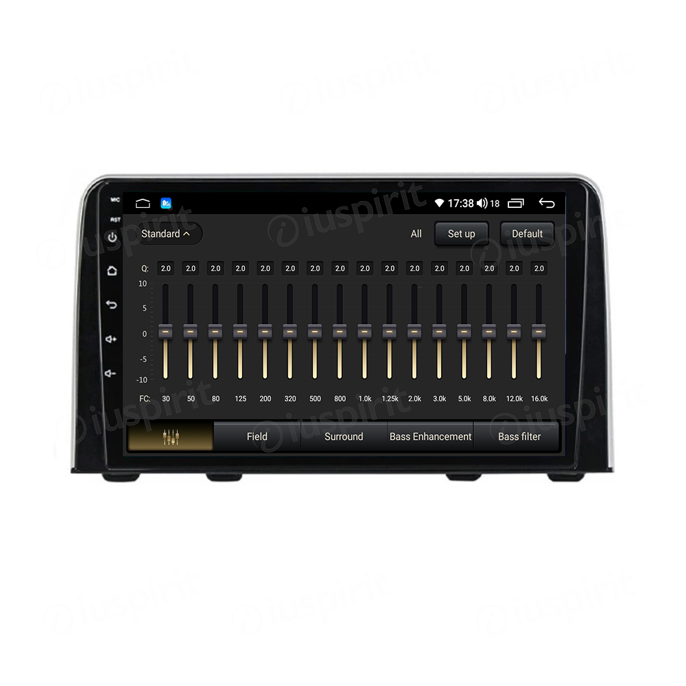 ANDROID autoradio navigatore per Honda CRV CR-V 2017-2018 CarPlay Android Auto GPS USB WI-FI Bluetooth 4G LTE - immagine 3