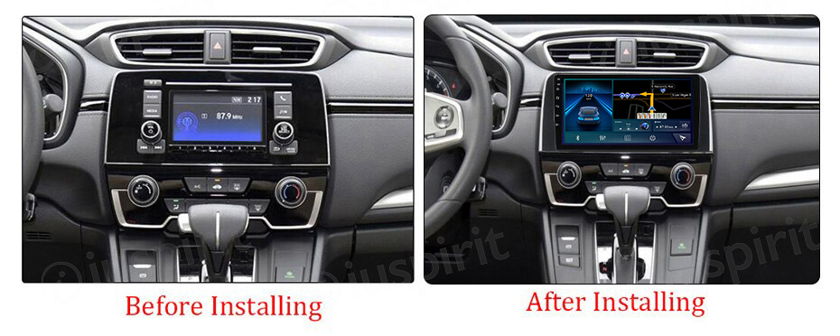 ANDROID autoradio navigatore per Honda CRV CR-V 2017-2018 CarPlay Android Auto GPS USB WI-FI Bluetooth 4G LTE - immagine 6