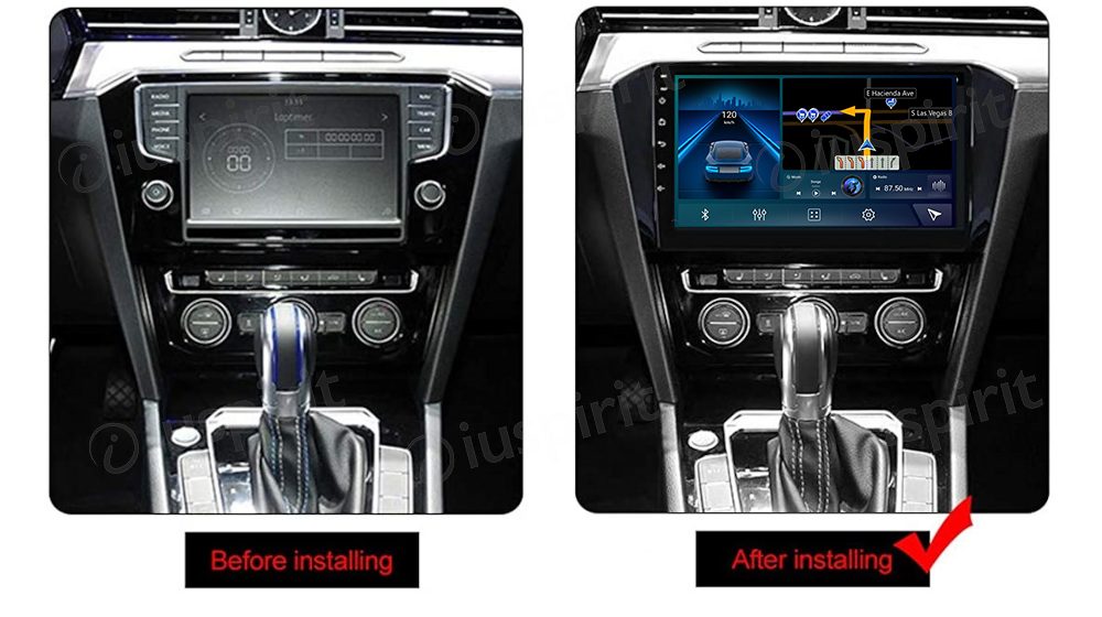 ANDROID autoradio navigatore per VW Passat B8 2015-2018 CarPlay Android Auto GPS USB WI-FI Bluetooth 4G LTE - immagine 7