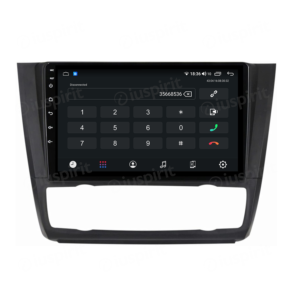 ANDROID autoradio navigatore per BMW serie 1 BMW E81 BMW E82 BMW E88 CarPlay Android Auto GPS USB WI-FI Bluetooth 4G LTE - immagine 2