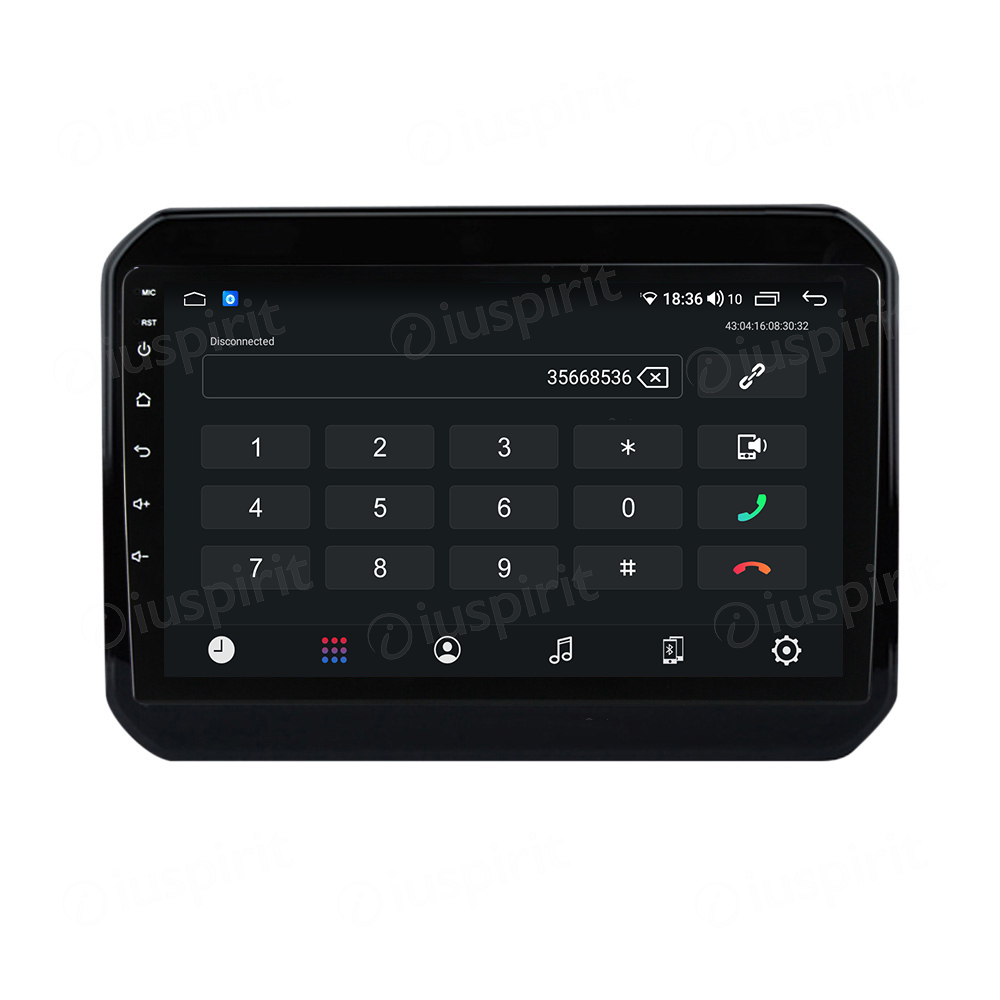 ANDROID autoradio navigatore per Suzuki Ignis 2016-2020 CarPlay Android Auto GPS USB WI-FI Bluetooth 4G LTE - immagine 2